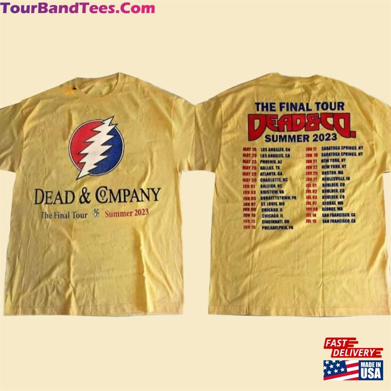 Dead And Company The Final Tour Summer Shirt Co T-Shirt Sweatshirt Unisex 29Uf157427 – Utopia Fashion