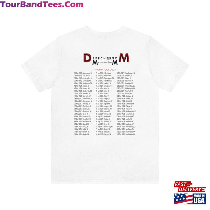 Depeche Mode Memento Mori T-Shirt Concert T-Shirts Inspired By World Tour In Sacramento Sweatshirt Classic 29Uf164261 – Utopia Fashion