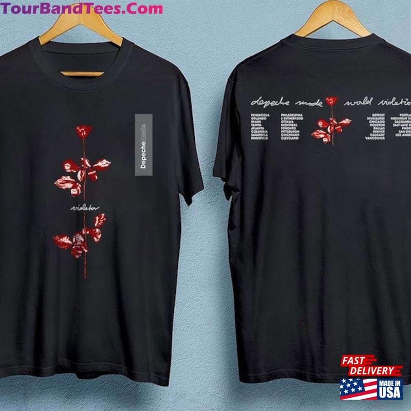 Depeche Mode Memento Mori Tour T-Shirt Music Unisex Classic 29Uf147490 – Utopia Fashion