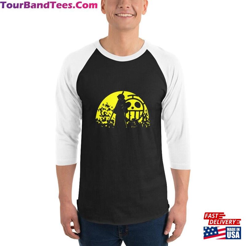 Digital Trafalgar D Law Design Printed Sleeve Raglan Shirt Hoodie T-Shirt 29Uf142233 – Utopia Fashion