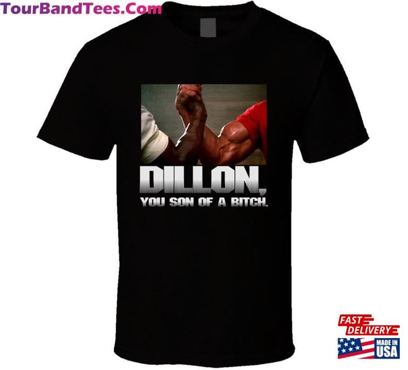 Dillon You Son Of A B Predator Retro Movie T-Shirt Classic 29Uf162980 – Utopia Fashion