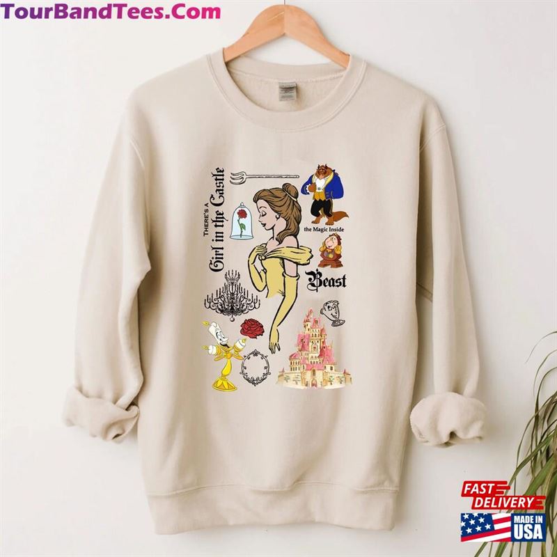 Disney Beauty And The Beast Characters Sketched T-Shirt Unisex 29Uf142318 – Utopia Fashion