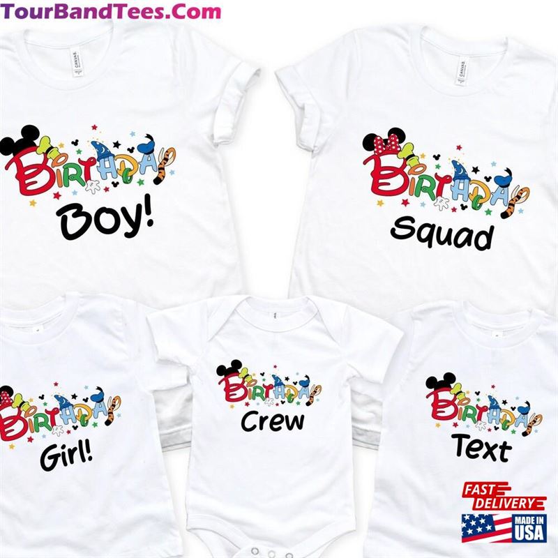 Disney Birthday T-Shirt Custom Shirt Tee Classic Sweatshirt 29Uf152176 – Utopia Fashion