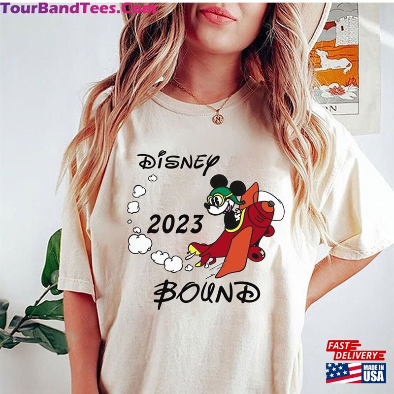 Disney Bound Shirt Mickey Mouse Air Plane Trip Sweatshirt Classic 29Uf142418 – Utopia Fashion