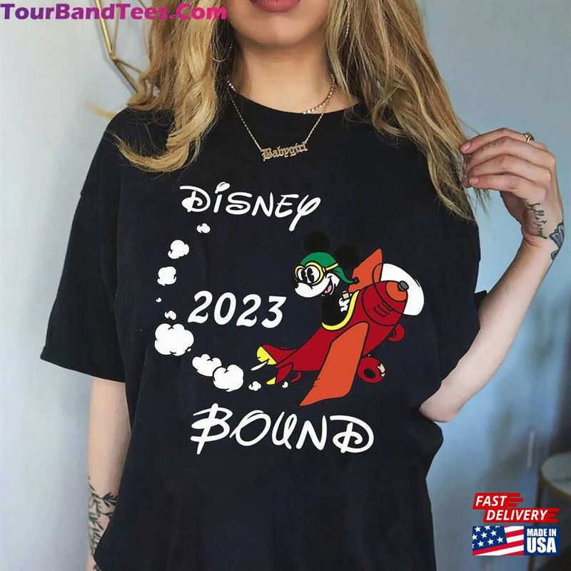 Disney Bound Shirt Mickey Mouse Air Plane Trip Sweatshirt Classic 29Uf142418 – Utopia Fashion