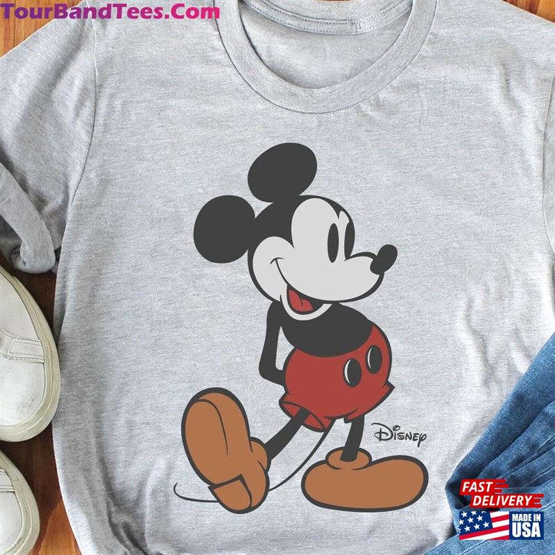 Disney Classic Mickey Mouse Pose Shirt Disneyland Holiday Vacation T-Shirt Sweatshirt 29Uf157285 – Utopia Fashion