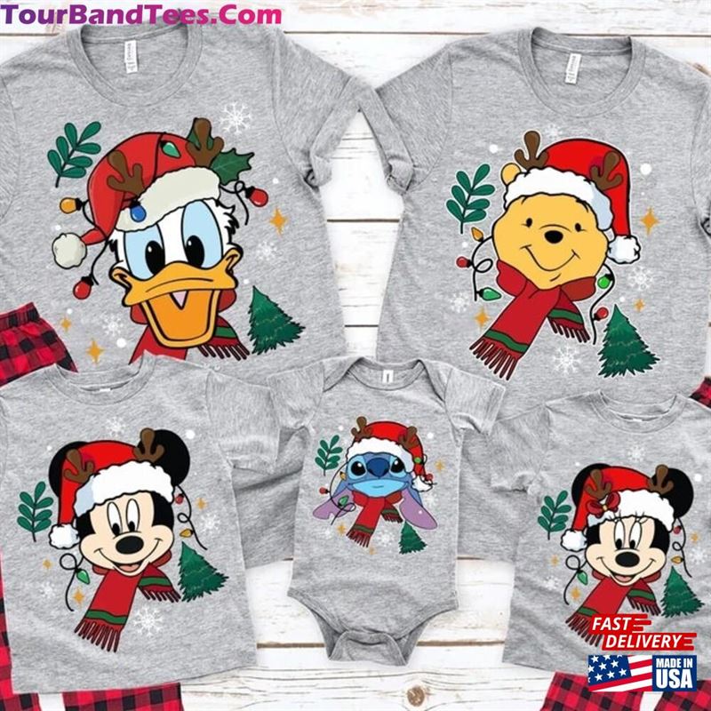 Disney Family Christmas Shirt Matching Tee Custom Disneyland T Classic T-Shirt 29Uf142339 – Utopia Fashion