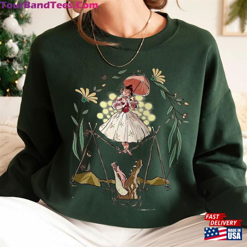 Disney Flower Tightrope Walker Shirt Girl Haunted Mansion Hoodie T-Shirt 29Uf147024 – Utopia Fashion