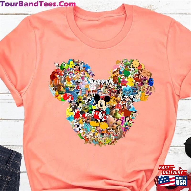 Disney Funny Shirt Mickey Minnie T-Shirt Unisex 29Uf142170 – Utopia Fashion