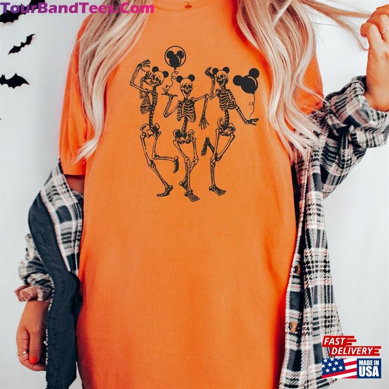 Disney Halloween Skeleton Shirt Dancing Trip T-Shirt Unisex Sweatshirt 29Uf147522 – Utopia Fashion