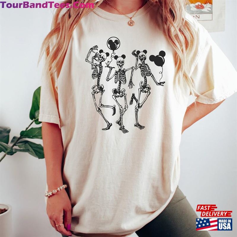 Disney Halloween Skeleton Shirt Dancing Trip T-Shirt Unisex Sweatshirt 29Uf147522 – Utopia Fashion