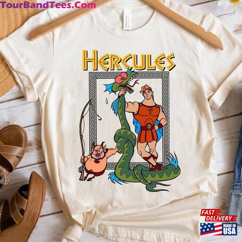 Disney Hercules Battle Classic Movie Poster T-Shirt Sweatshirt 29Uf163187 – Utopia Fashion