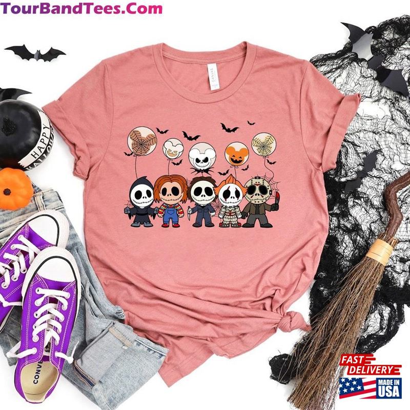 Disney Jack Skellington Cosplay Horror Characters Shirt Nightmare Before Christmas Pumpkin Fall Hoodie T-Shirt 29Uf163416 – Utopia Fashion