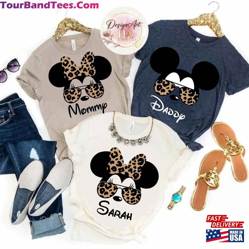 Disney Leopard Mickey Minnie Sunglasses Shirt Animal Kingdom Trip Classic Hoodie 29Uf163955 – Utopia Fashion