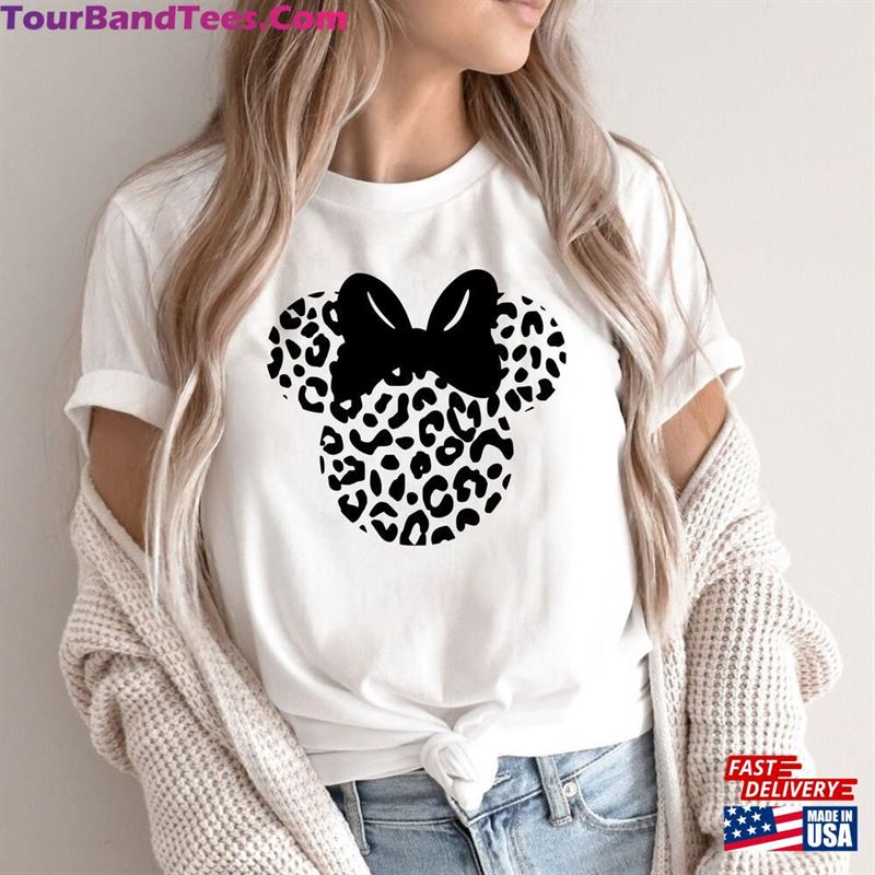 Disney Leopard Minnie Shirt Shirts For Women Cheetah Unisex Classic 29Uf164339 – Utopia Fashion