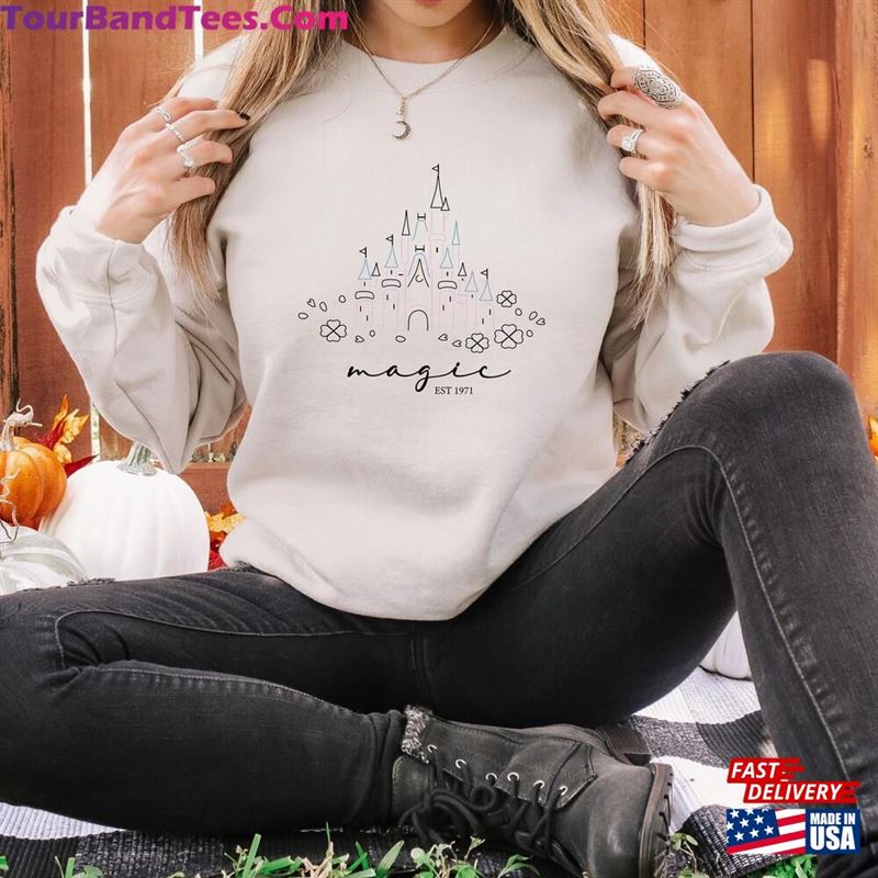 Disney Magic Castle Est Sweatshirt Walt Shirt Disneyland Sweater Unisex Classic 29Uf152172 – Utopia Fashion