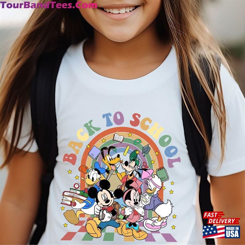 Disney Mickey And Friends Back To School Shirt Teacher T-Shirt Matching Sweatshirt 29Uf147626 – Utopia Fashion