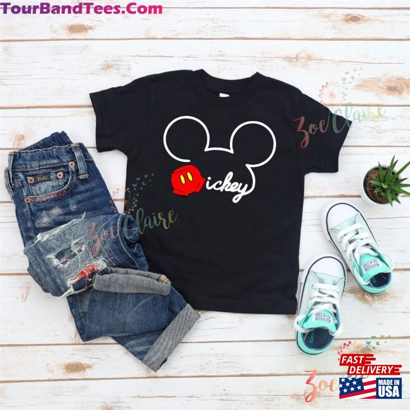 Disney Mickey Family T-Shirts For Toddlers And Boys Personalized Disneyland Vacation Tee Kids T-Shirt Hoodie 29Uf147307 – Utopia Fashion