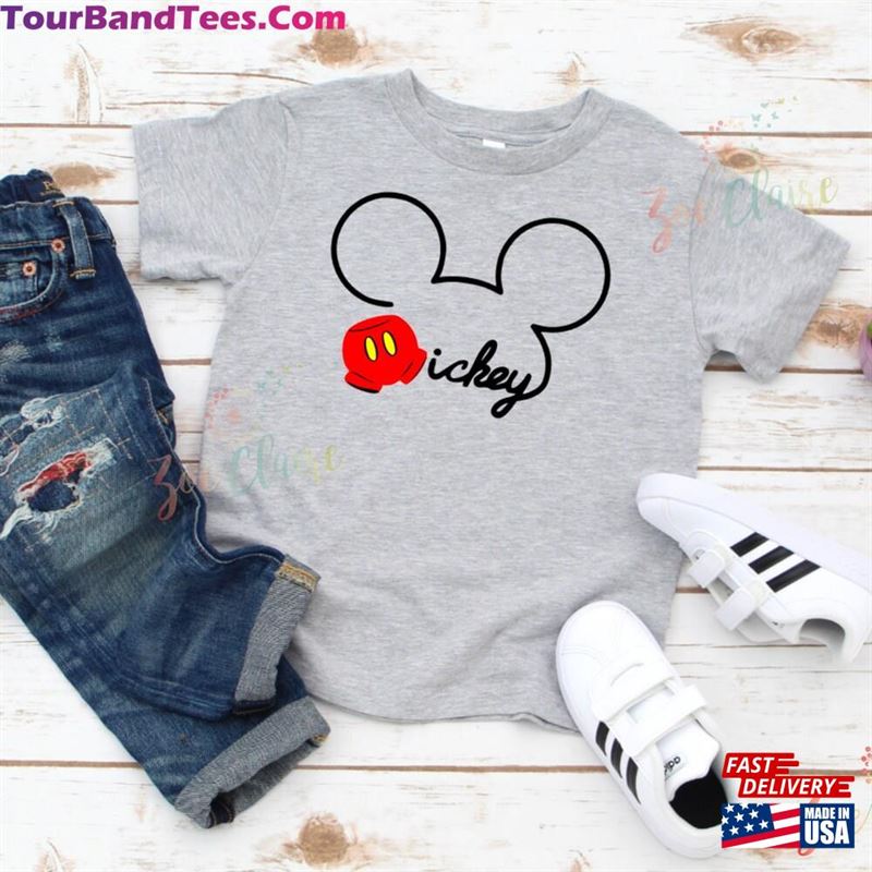 Disney Mickey Family T-Shirts For Toddlers And Boys Personalized Disneyland Vacation Tee Kids T-Shirt Hoodie 29Uf147307 – Utopia Fashion