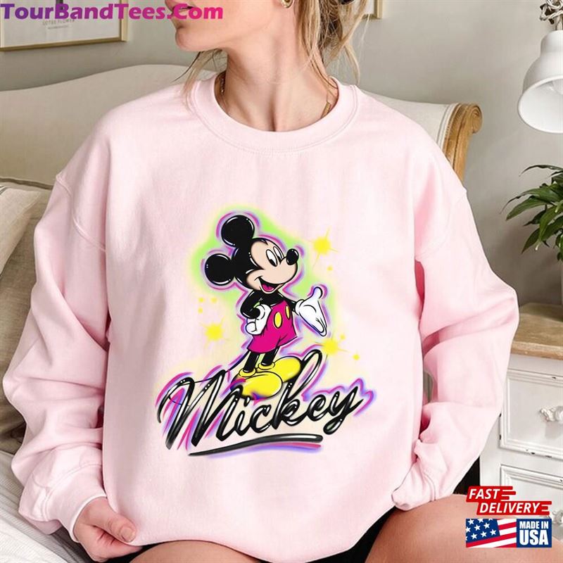 Disney Mickey Mouse Airbrush Portrait Shirt Unisex Sweatshirt 29Uf163230 – Utopia Fashion