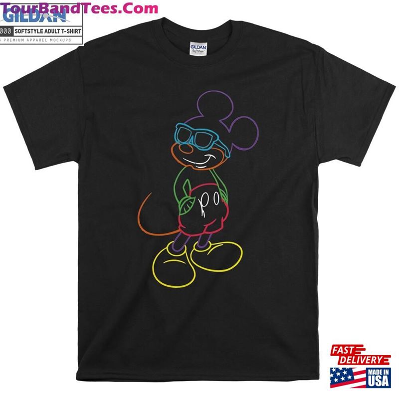 Disney Mickey Mouse Neon Outline T-Shirt Hoody Kids Child Tote Bag S M L Sweatshirt Hoodie 29Uf164161 – Utopia Fashion