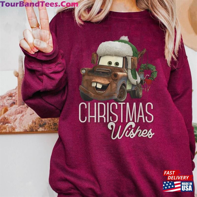 Disney Pixar Cars Tow Mater Christmas Wishes Shirt Mickey’S Very Merry T-Shirt Unisex 29Uf163421 – Utopia Fashion