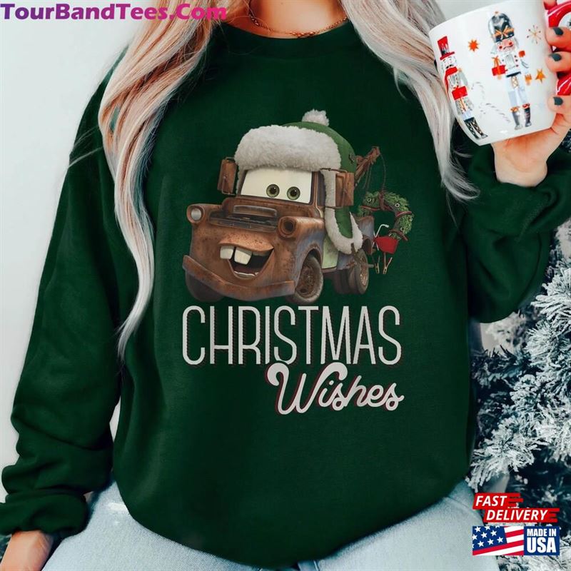 Disney Pixar Cars Tow Mater Christmas Wishes Shirt Mickey’S Very Merry T-Shirt Unisex 29Uf163421 – Utopia Fashion