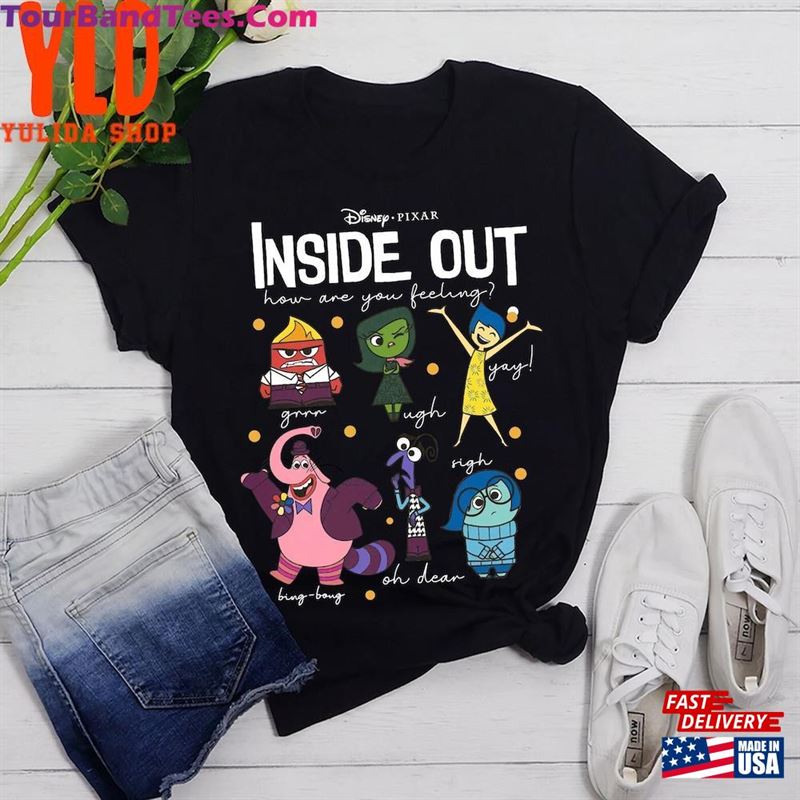 Disney Pixar Inside Out How Are You Feeling Shirt Vacation World Classic Unisex 29Uf152187 – Utopia Fashion