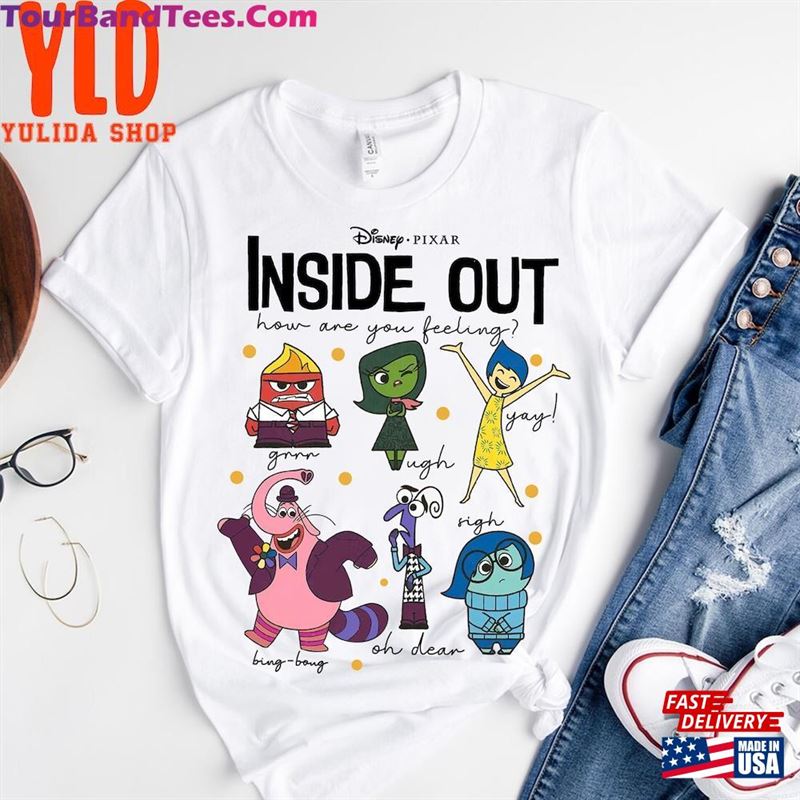 Disney Pixar Inside Out How Are You Feeling Shirt Vacation World Classic Unisex 29Uf152187 – Utopia Fashion