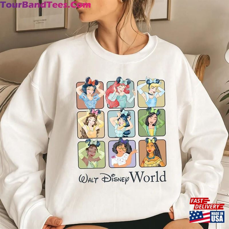 Disney Princess Mouse Ears Sweatshirt Girl Trip Group Matching Birthday Party T-Shirt Hoodie 29Uf163439 – Utopia Fashion