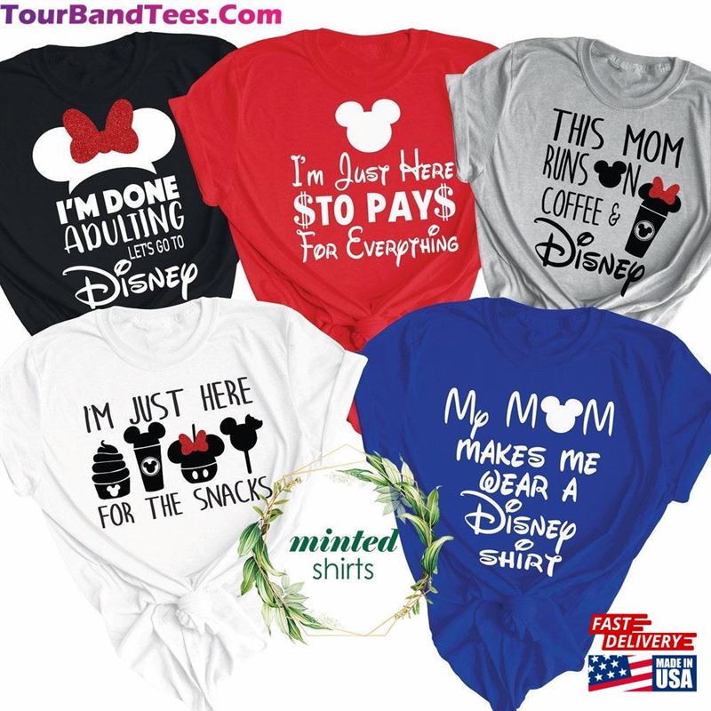 Disney Shirt Family Matching Shirts Funny T-Shirt Sweatshirt 29Uf152603 – Utopia Fashion