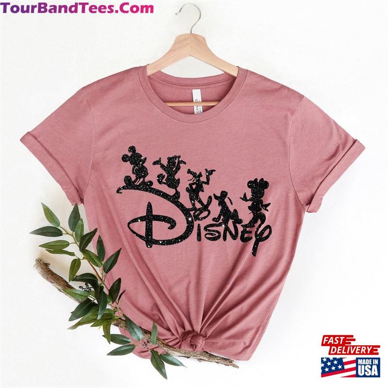 Disney Shirts Minnie Ear Shirt Glitter Rose Gold Unisex Sweatshirt 29Uf157484 – Utopia Fashion