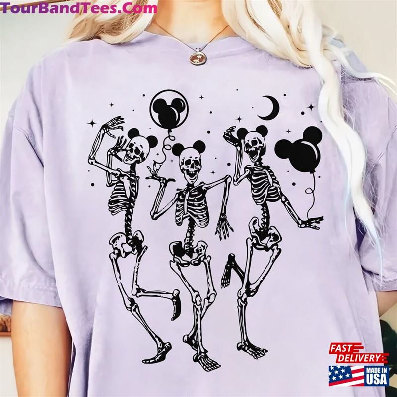 Disney Skeleton Comfort Colors Shirt Mickey Balloon Hoodie Sweatshirt 29Uf147486 – Utopia Fashion