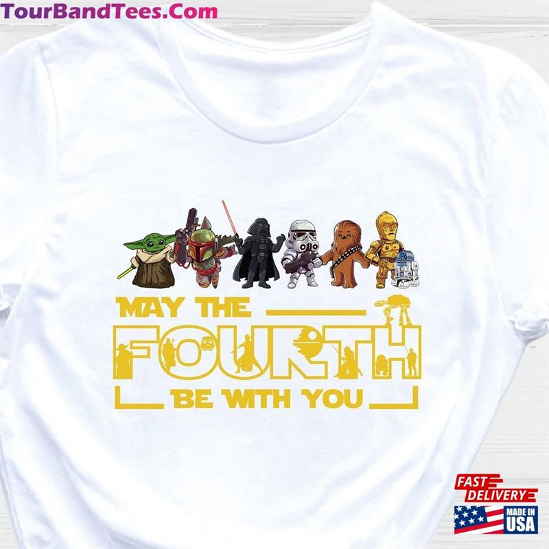 Disney Star Wars Be With You Shirt May The 4Th Baby Yoda Sweatshirt T-Shirt 29Uf142293 – Utopia Fashion