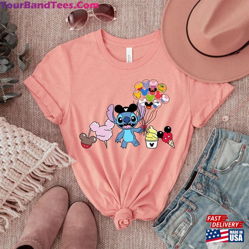 Disney Stitch Shirt Disneyworld Disneyland Vacation T-Shirt Hoodie Classic 29Uf142516 – Utopia Fashion