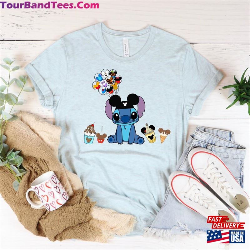 Disney Stitch Shirts Snacks Shirt Movie T-Shirt Classic 29Uf147243 – Utopia Fashion