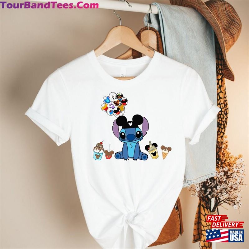 Disney Stitch Shirts Snacks Shirt Movie T-Shirt Classic 29Uf147243 – Utopia Fashion