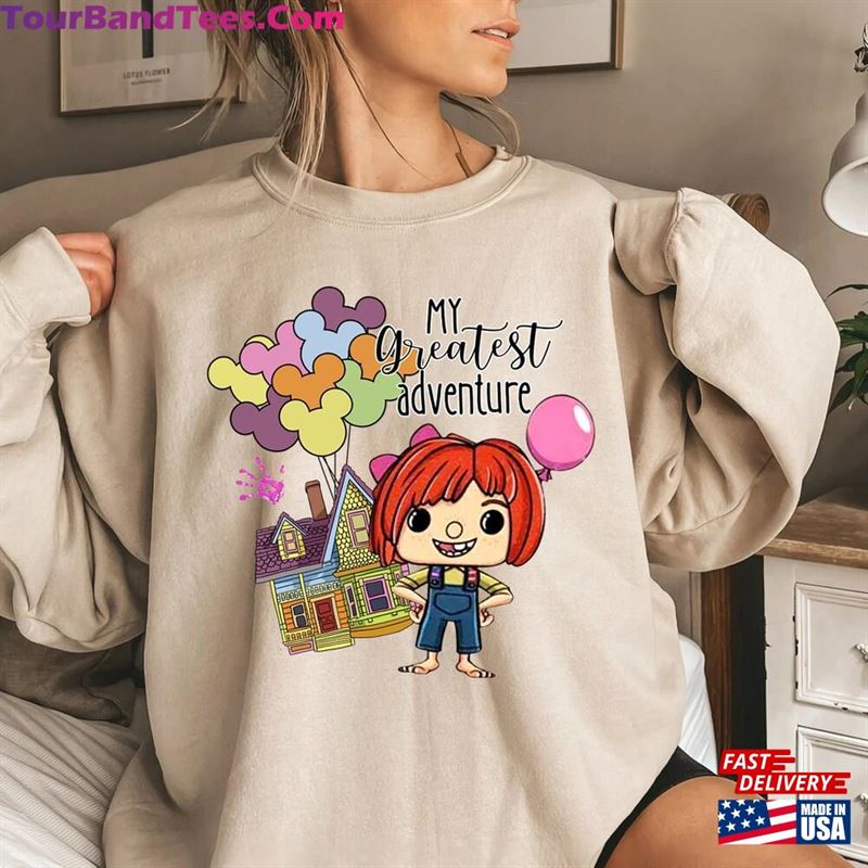 Disney Up Couple Carl Ellie You Will Always Be My Greatest Adventure Sweatshirt Retro Pixar House Balloons Shirt Hoodie Unisex 29Uf163418 – Utopia Fashion