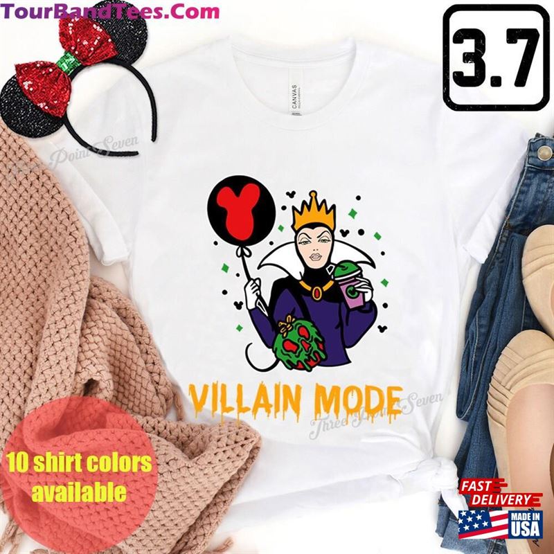 Disney Villain Evil Queen Shirt Tee Family Vacation Unisex T-Shirt 29Uf147043 – Utopia Fashion