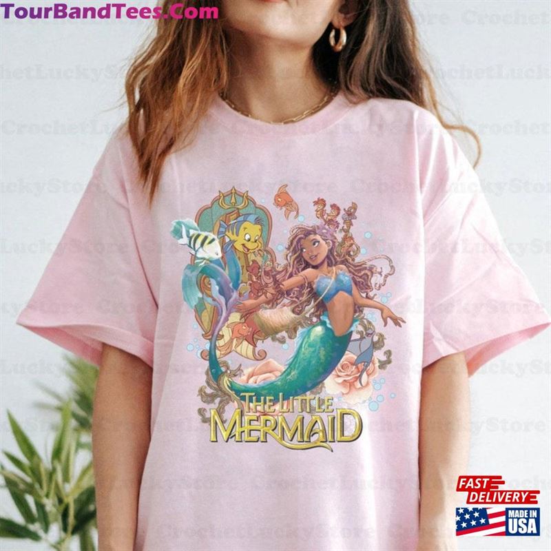 Disney Vintage Little Mermaid Shirt Black Girl Magic Hoodie Classic 29Uf157037 – Utopia Fashion