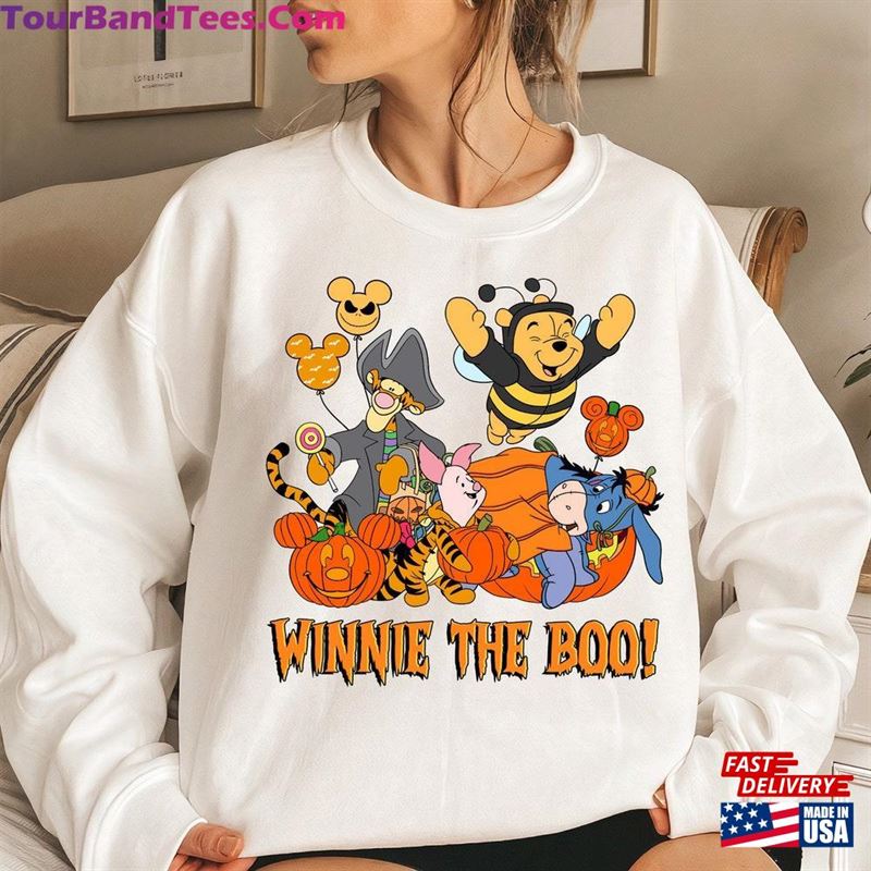 Disney Winnie The Pooh Halloween Costume Shirt Boo Vampire Witch Mickey Balloon Hoodie Sweatshirt 29Uf163095 – Utopia Fashion