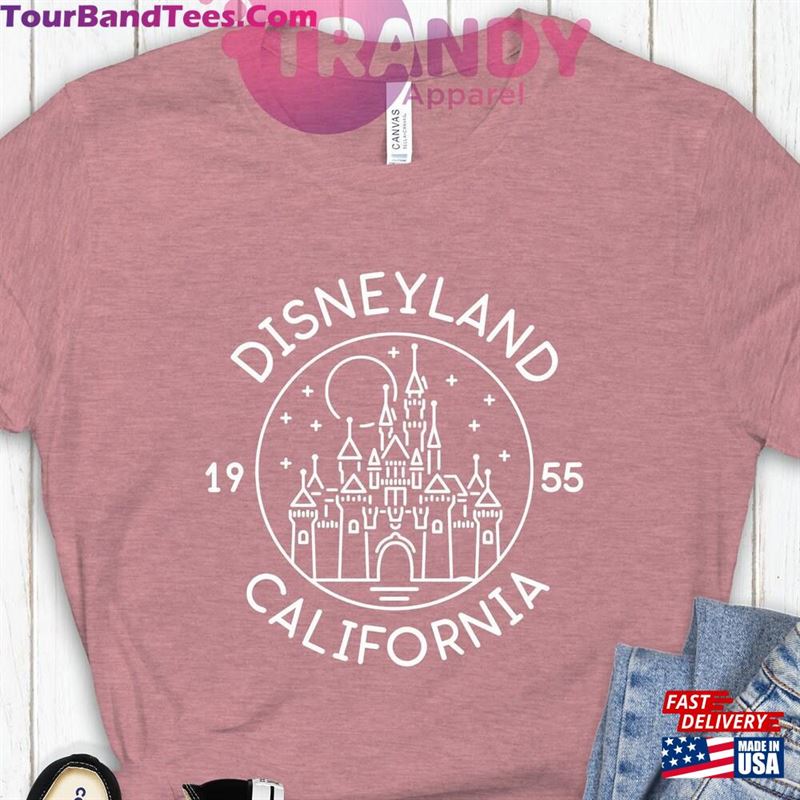 Disneyland California T-Shirt Disney Castle Shirt Magic Kingdom Hoodie Sweatshirt 29Uf147516 – Utopia Fashion