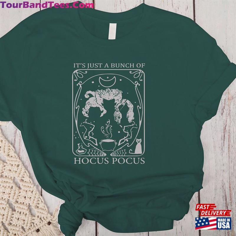 Disneyland Hocus Pocus Just A Bunch Of Tarot Card Halloween Disney Movie Trip Vacation Unisex T-Shirt Shirt Gift Hoodie 29Uf142537 – Utopia Fashion