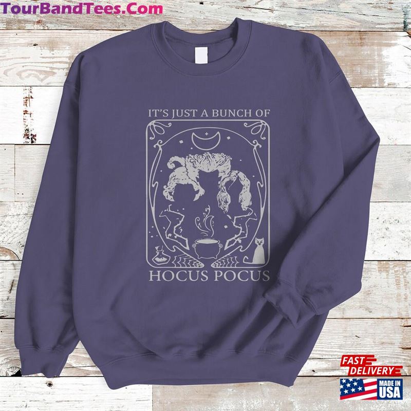 Disneyland Hocus Pocus Just A Bunch Of Tarot Card Halloween Disney Movie Trip Vacation Unisex T-Shirt Shirt Gift Hoodie 29Uf142537 – Utopia Fashion