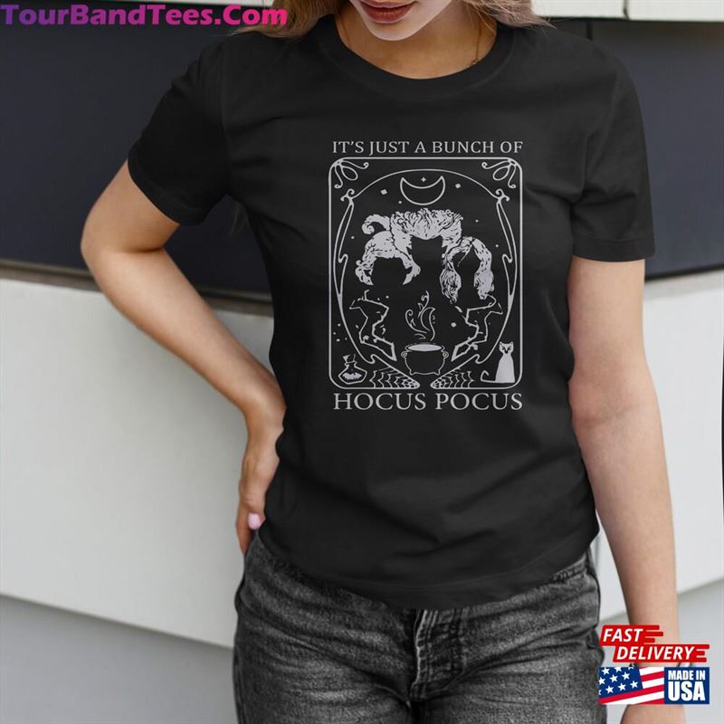 Disneyland Hocus Pocus Just A Bunch Of Tarot Card Halloween Disney Movie Trip Vacation Unisex T-Shirt Shirt Gift Hoodie 29Uf142537 – Utopia Fashion