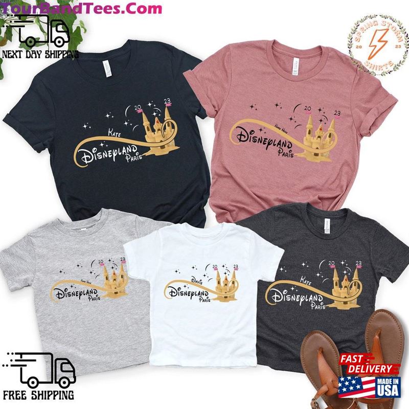 Disneyland Paris T-Shirt Personalized Disney Family Vacation Shirt Hoodie 29Uf152577 – Utopia Fashion