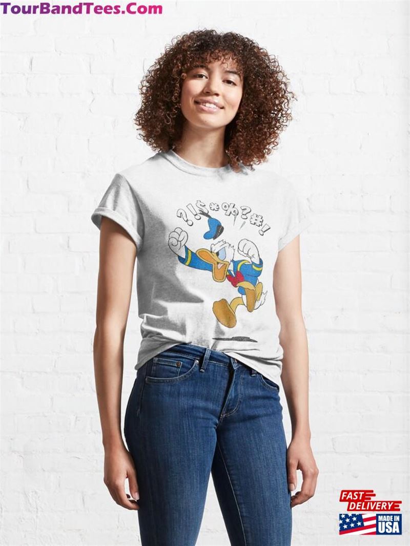 Donald Duck Angry Funny Classic T-Shirt Unisex 29Uf163559 – Utopia Fashion