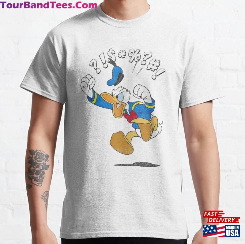 Donald Duck Angry Funny Classic T-Shirt Unisex 29Uf163559 – Utopia Fashion