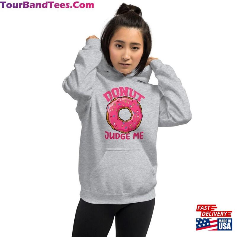 Donut Judge Me Short Sleeve Women T-Shirt Classic Sweatshirt 29Uf163285 – Utopia Fashion