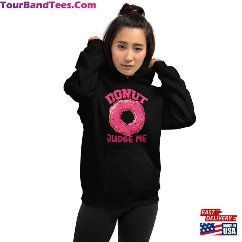 Donut Judge Me Short Sleeve Women T-Shirt Classic Sweatshirt 29Uf163285 – Utopia Fashion